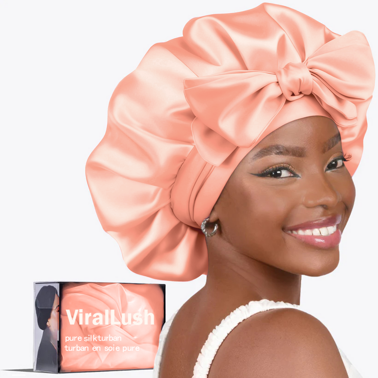 100% Silk Hair Bonnet