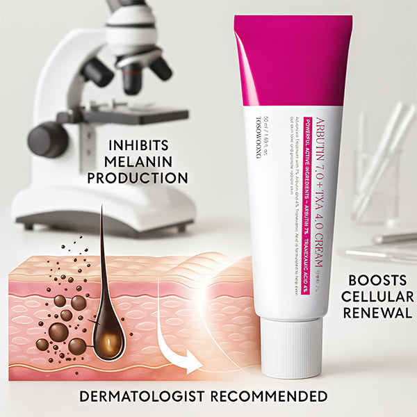 ViralLush™ Revive Cream: Arbutin 7% + Traneaxamic Acid 4%