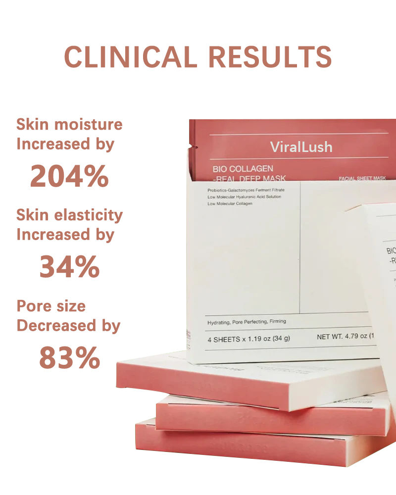 Bio-Collagen Mask——Wake Up to Plumper, Firmer, Glass-Like Skin