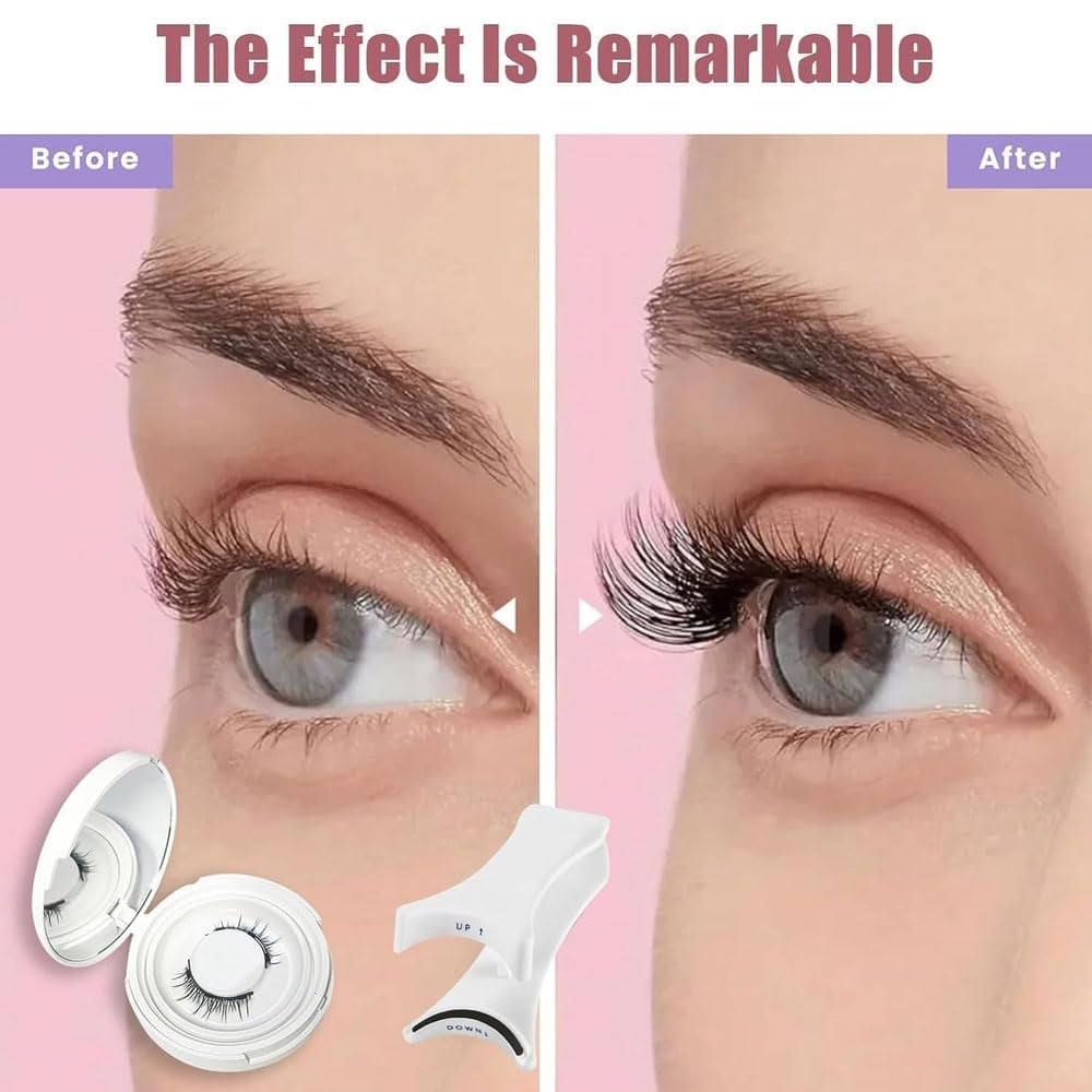 💖Soft Magnetic Eyelashes All-in-One Box, Reusable