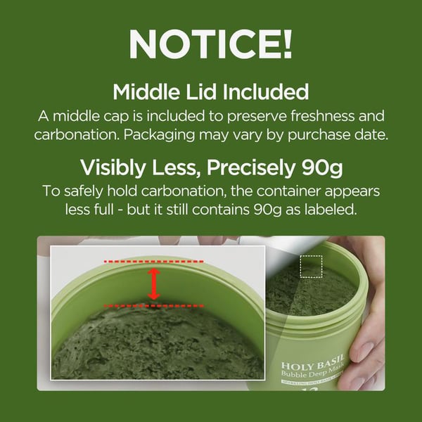 Holy Basil Bubble Deep Mask