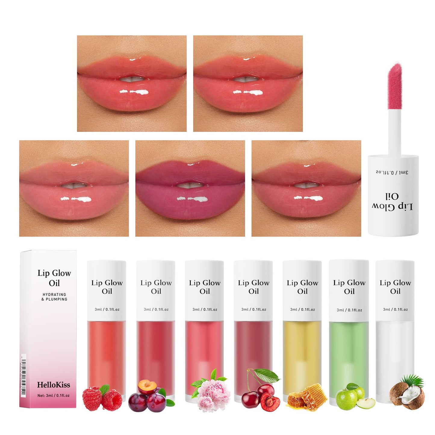 💋 Get the Perfect Pout✨Korean Lip Glow Oil 💖