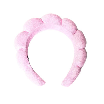 ViralLush Headband for Women - Ultra-Comfy & No-Slip Hairband in Pink with Soft Stretch Fabric for Comfortable Wear
