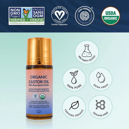 ViralLush™ Organic Castor Oil Roll-On