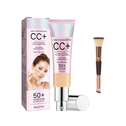 CC+ Cream Illumination SPF50 w/ Luxe Brush Makeup