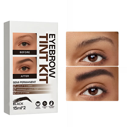 Long-Lasting Waterproof Eyebrow Tint Kit