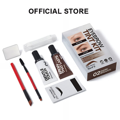 Long-Lasting Waterproof Eyebrow Tint Kit