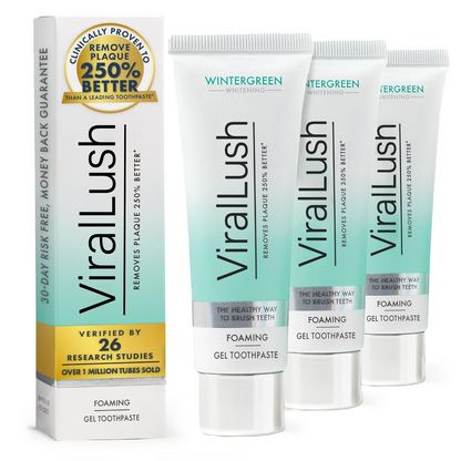 ViralLush Wintergreen Gel Toothpaste