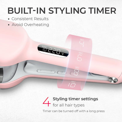3-Barrel Curling Iron for Beach Waves
