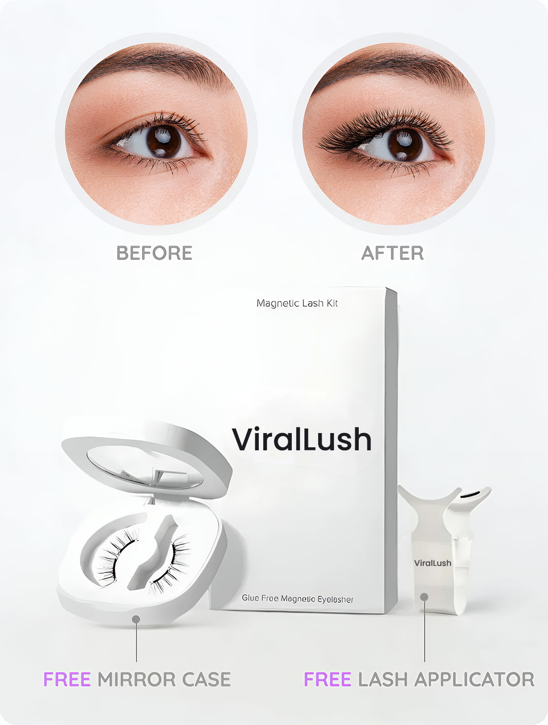 ViralLush™  Magnetic Lashes
