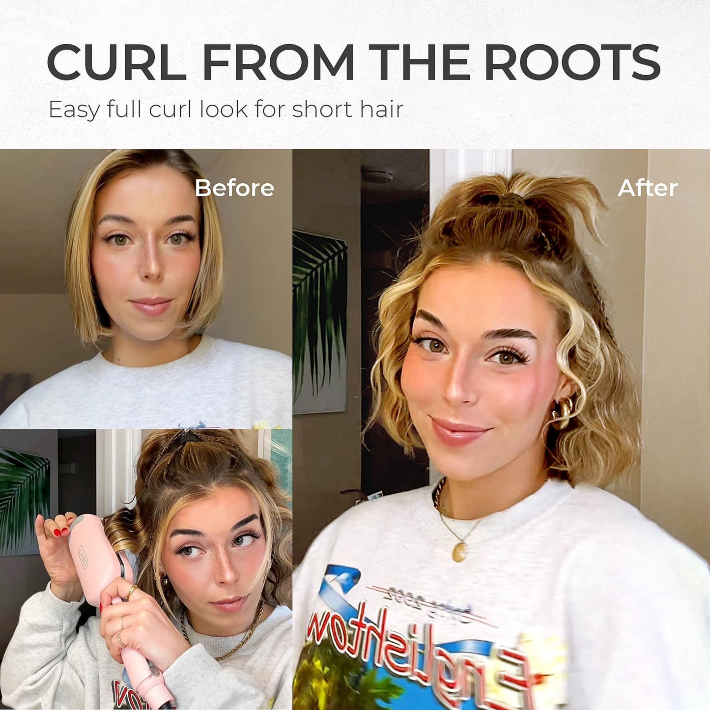 3-Barrel Curling Iron for Beach Waves