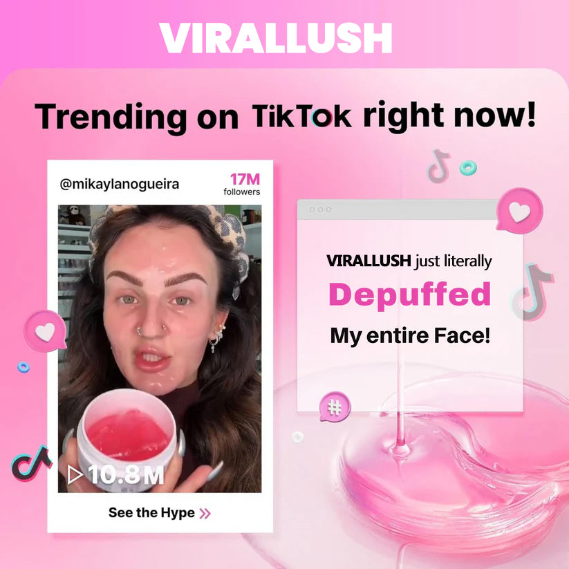 ViralLush™  Peptide Collagen Hydrogel Eye Patch