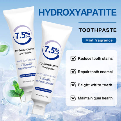 Fluoride-Free Hydroxyapatite Toothpaste