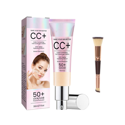 CC+ Cream Illumination SPF50 w/ Luxe Brush Makeup