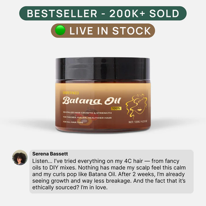 Batana Natural Hair Growth Oil 3.0