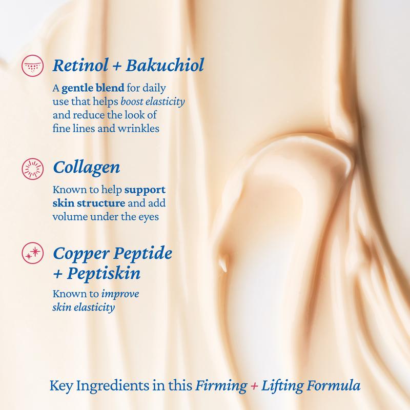 Aqua Bomb Lifting Eye Gel — Retinol, Collagen & Peptides for Firming & Brightening