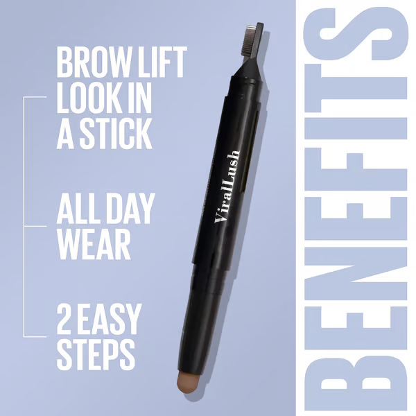🌟Stop skipping brows with this 2-in-1 easy brow stick