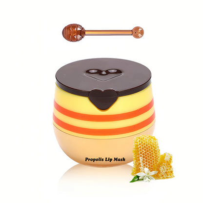 Bee Lip Balm Honey Pot -Nourish with Natural Beeswax