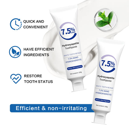 Fluoride-Free Hydroxyapatite Toothpaste