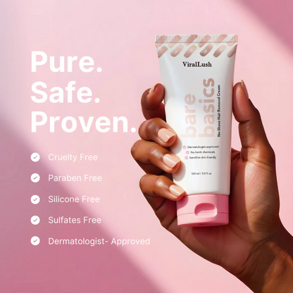 Bare Basics No Shave Hair Removal Cream