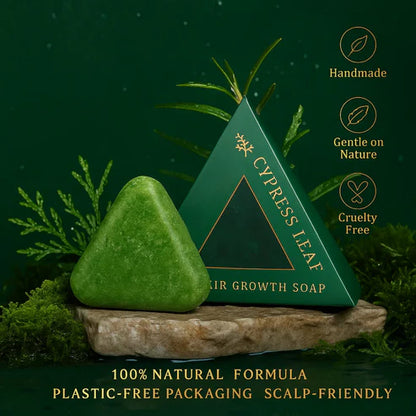 ViralLush™ Cypress Leaf Hair Growth Soap