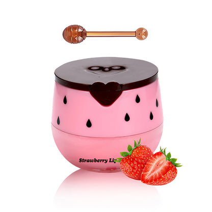 Bee Lip Balm Honey Pot -Nourish with Natural Beeswax