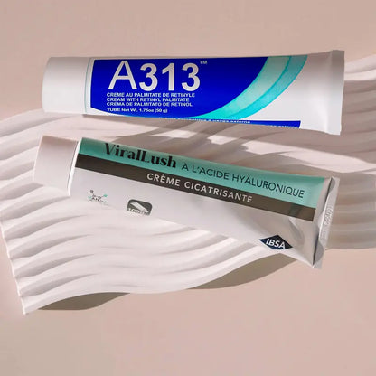 Top Sellers Duo: A313 Vitamin A Pommade +  Hyaluronic Acid Anti-Wrinkle Cream