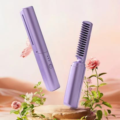 Ceramic Hairdressing Comb ~ Smooth, frizz-free hair anytime, anywhere.