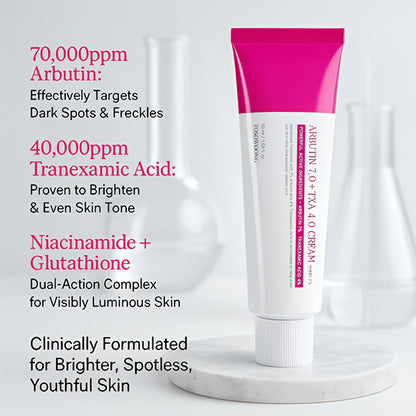 ViralLush™ Revive Cream: Arbutin 7% + Traneaxamic Acid 4%