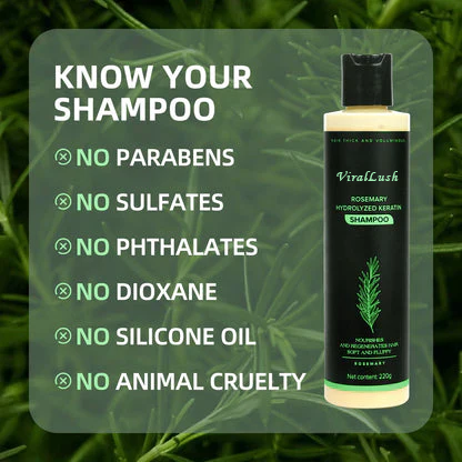 ViralLush Rosemary Shampoo