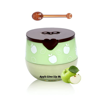 Bee Lip Balm Honey Pot -Nourish with Natural Beeswax