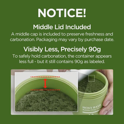 Holy Basil Bubble Deep Mask