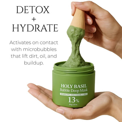 Holy Basil Bubble Deep Mask
