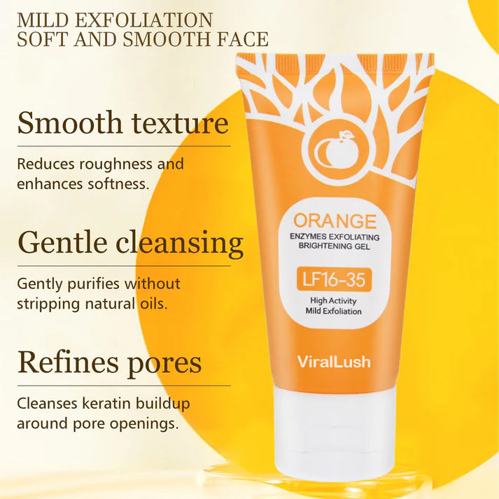 ViralLush Orange Enzyme Exfoliating Gel