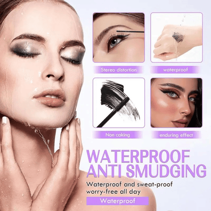 Waterproof & Sweatproof Lengthening & Curling Mascara