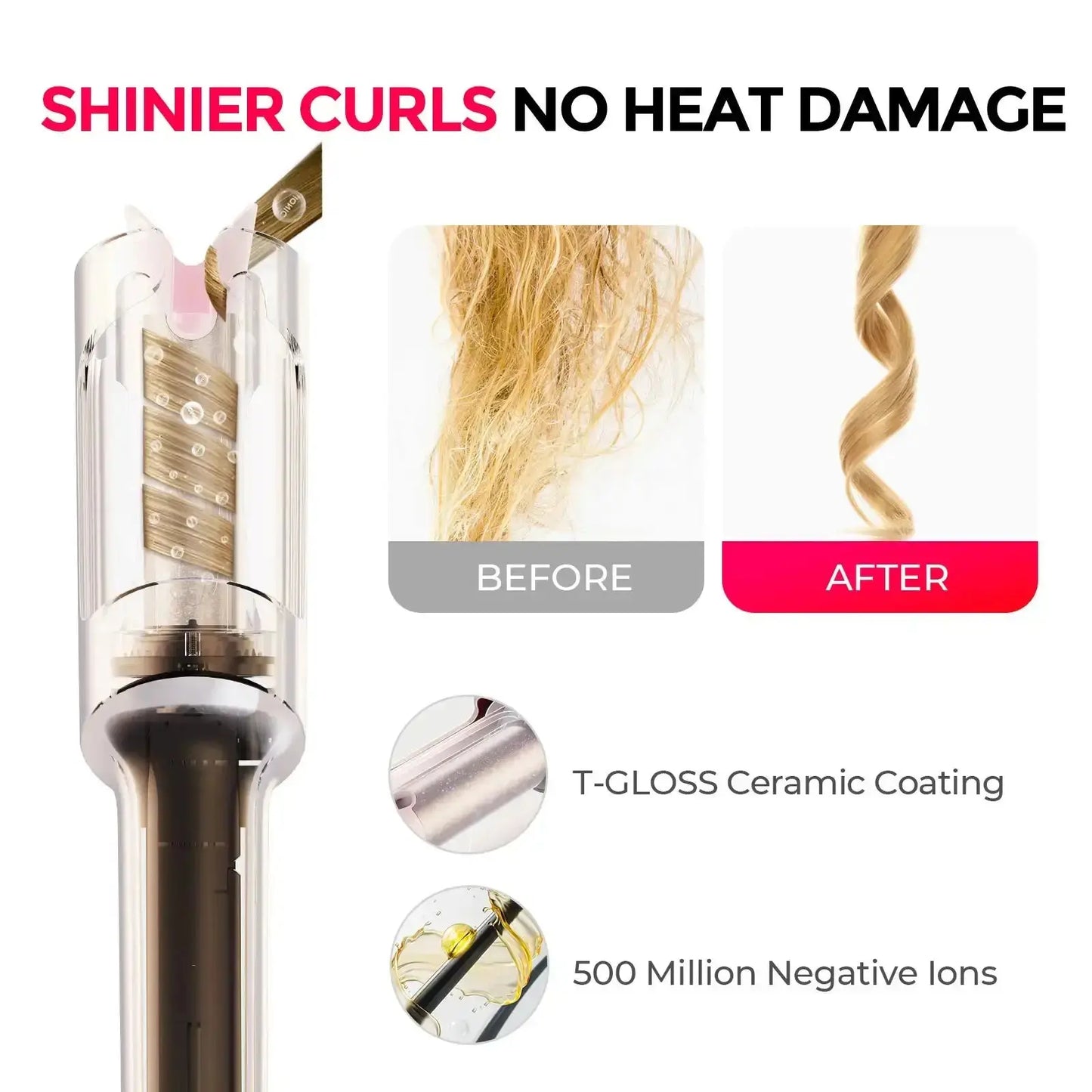 ViralLush CURLPRO-Automatic Curling Iron