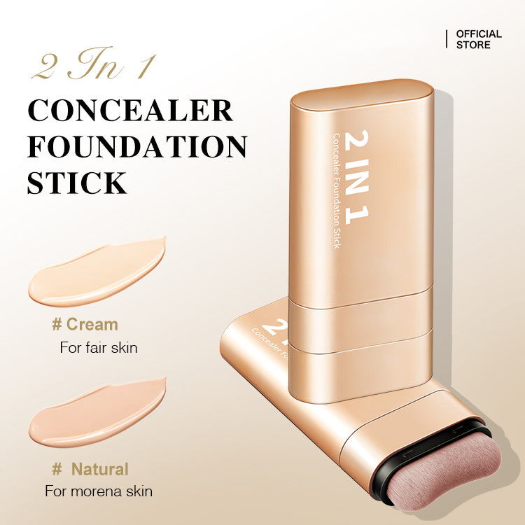 Concealer Foundation Stick-High coverage-16 hours waterproof and sweatproof