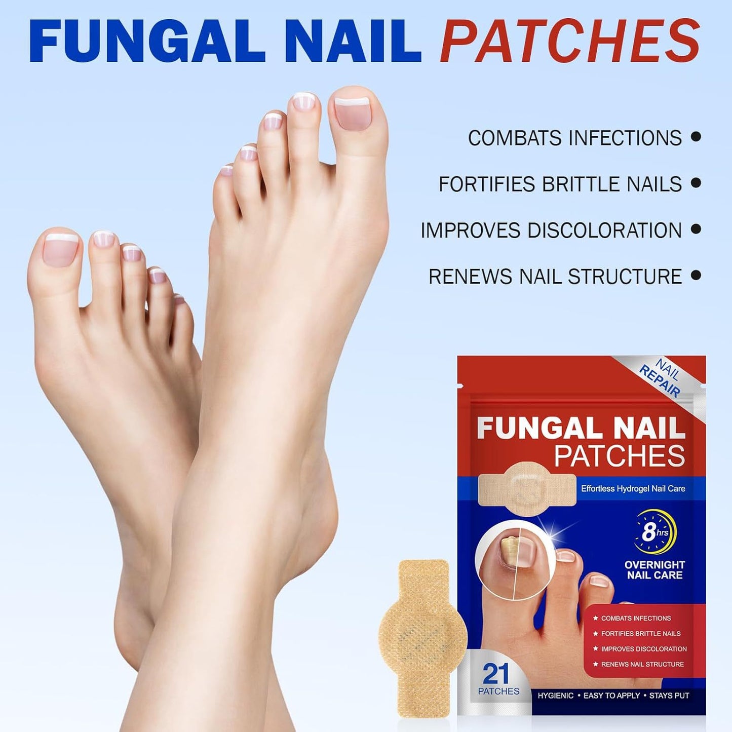 Restore Healthy Nails with Ease – Fungal Nail Patches