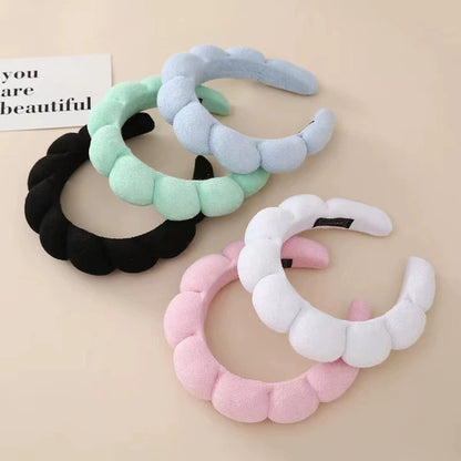 ViralLush Headband for Women - Ultra-Comfy & No-Slip Hairband in Pink with Soft Stretch Fabric for Comfortable Wear