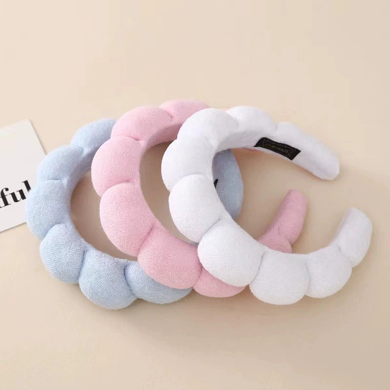 ViralLush Headband for Women - Ultra-Comfy & No-Slip Hairband in Pink with Soft Stretch Fabric for Comfortable Wear