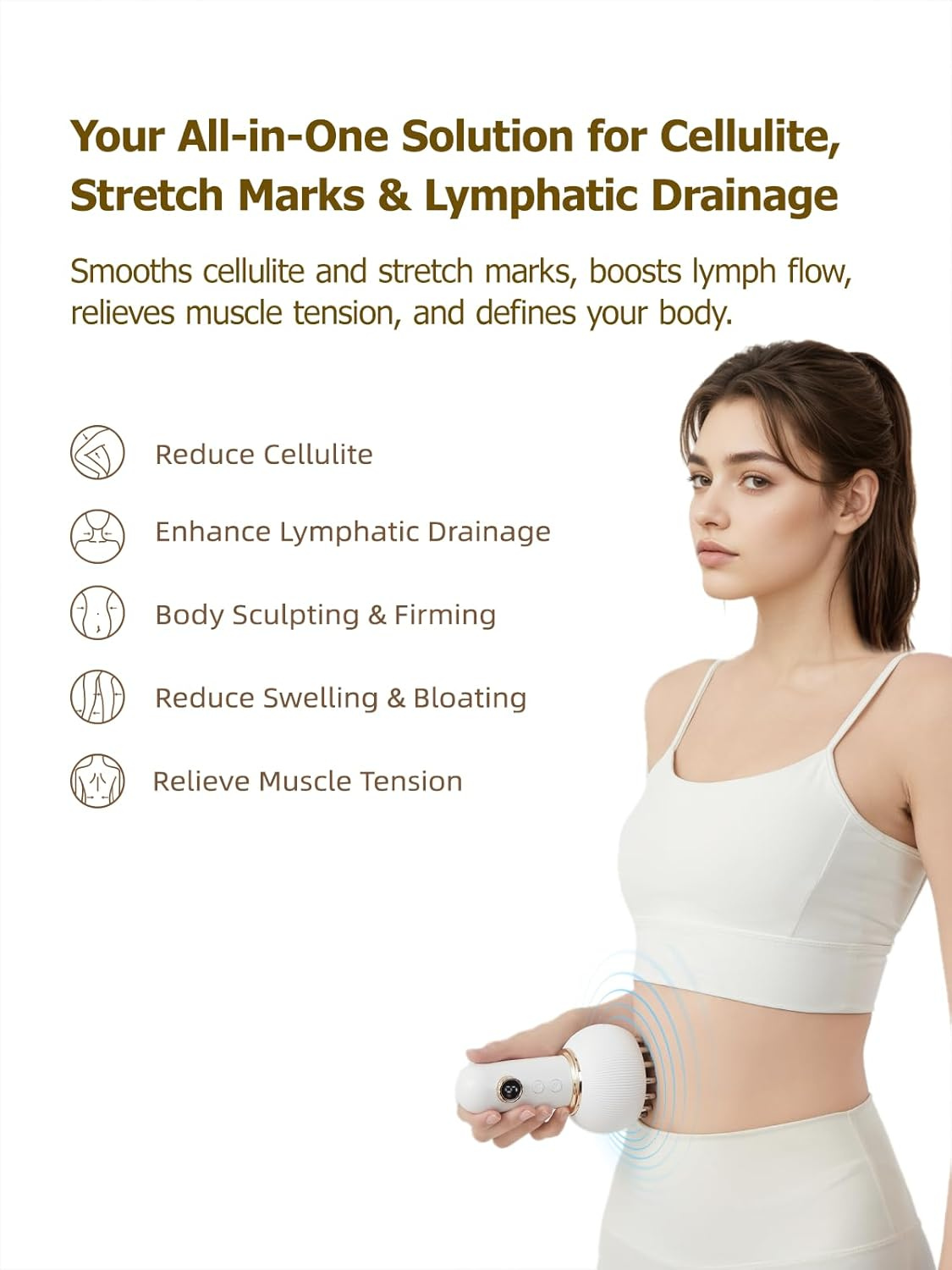 ViralLush™ Heated Lymphatic Drainage Massager