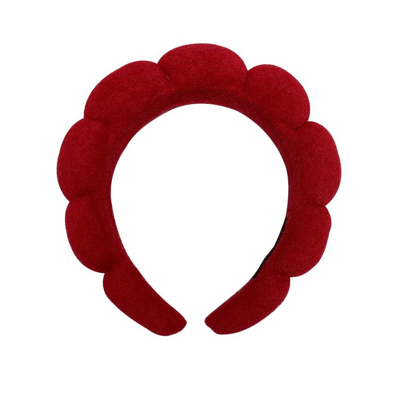 ViralLush Headband for Women - Ultra-Comfy & No-Slip Hairband in Pink with Soft Stretch Fabric for Comfortable Wear
