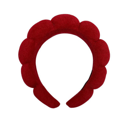 ViralLush Headband for Women - Ultra-Comfy & No-Slip Hairband in Pink with Soft Stretch Fabric for Comfortable Wear