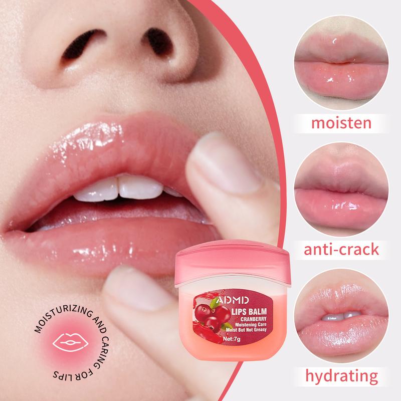 8Pcs Fruit Flavored Lip Care Set 🍓