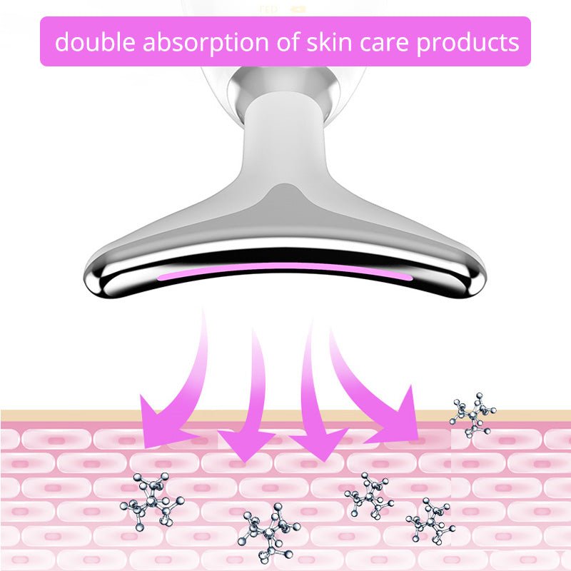 ViralLush™ 3-in-1 LED EMS THERAPY FACE NECK LIFT TIGHTEN MASSAGER