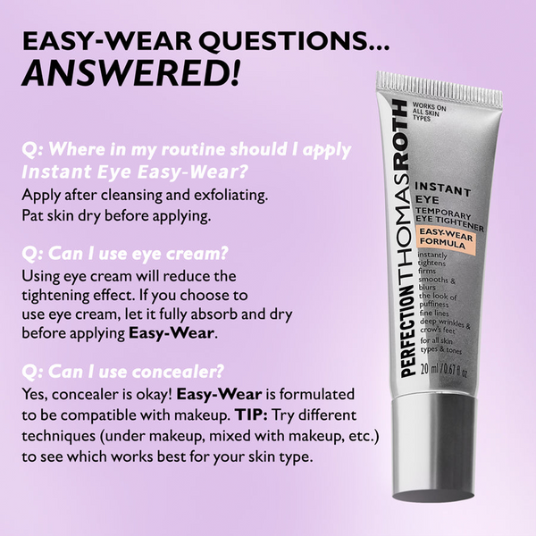 Easy-Wear Product Q&A