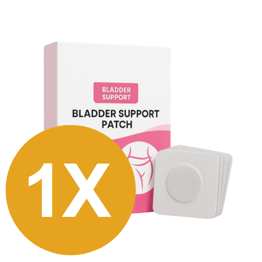Bladder Control Patch-Reduces Urgency & Bladder Leaks 3x Faster From the Very First Use