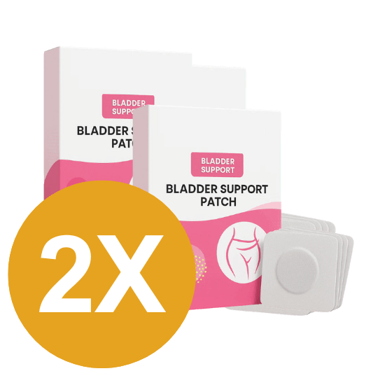 Bladder Control Patch-Reduces Urgency & Bladder Leaks 3x Faster From the Very First Use